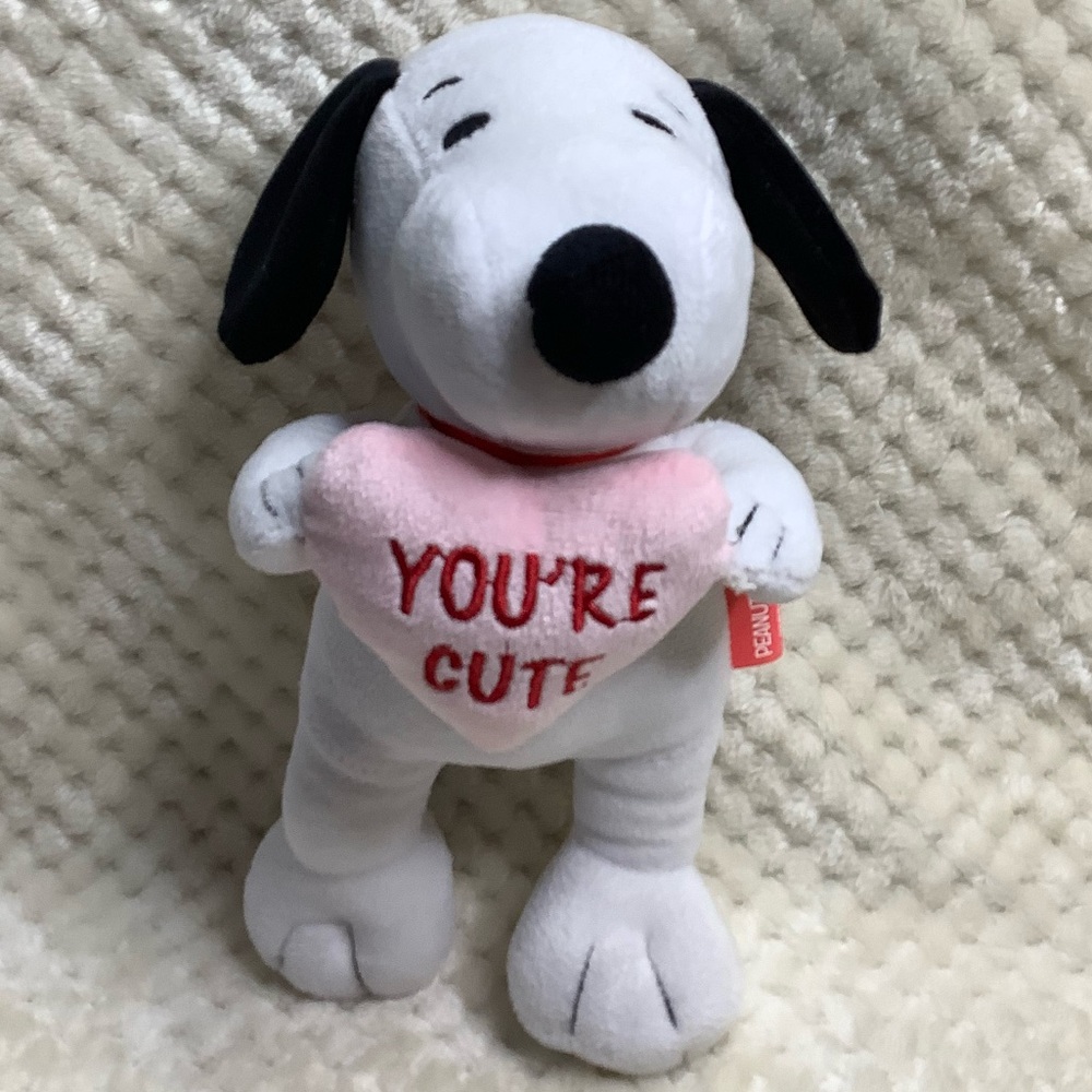 Peanuts Fetch for Pets Plush Snoopy Dog Stuffed Animal Squeaker Toy w Pillow